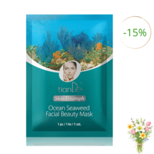 Pleťová beauty-maska s mořskými řasami