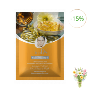Pleťová beauty-maska „Amino-koktejl”