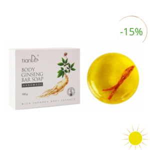 Tělové mýdlo s ženšenem, 100g
