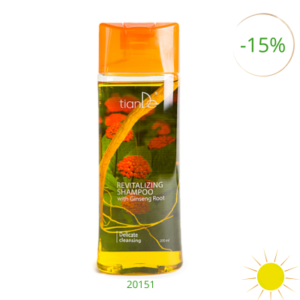Regenerační šampon s kořenem ženšenu, 200 ml