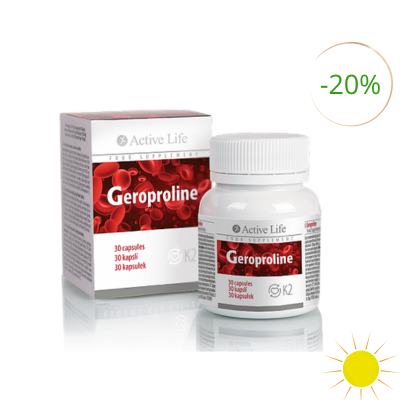 Geroproline Doplněk stravy 15,9 g / 30 kapslí (530 mg)