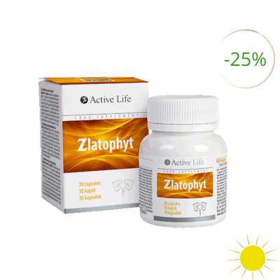 Zlatophyt, 30 kapslí po 390 mg