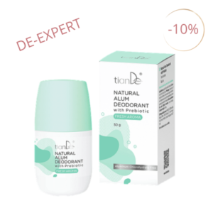 Kamencový deodorant s prebiotiky, svěží vůně, 50 g