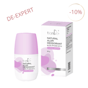 Kamencový deodorant s prebiotiky, květinová vůně, 50 g
