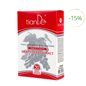 Tablety s extraktem z jader vinné révy, (30 tablet po 600 mg)