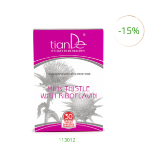 Extrakt z plodu ostropestřce mariánského s riboflavinem (30 tablet po 600 mg)