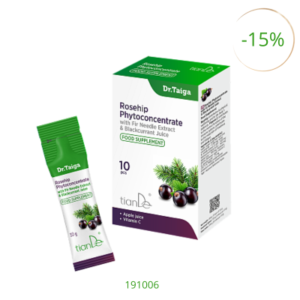 Extrakt z jedlového jehličí s šípkovou a rybízovou šťávou, 100 g (10 kusů po 10 g)