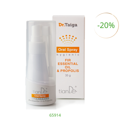 Hygienický ústní sprej Jedlový esenciální olej a propolis, 35 g